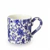 Burleigh Pottery Blue Arden Mug Half Pint 284ml/0.5pt, Gift Boxed