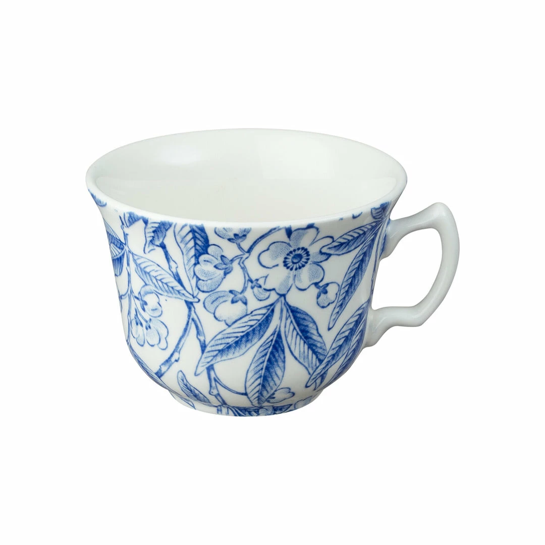 Burleigh Pottery Offers Fortnum & Mason Blue Prunus Teacup 187ml/0.33pt Seconds