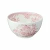 Burleigh Pottery Pink Asiatic Pheasants Mini Footed Bowl 12cm/5"