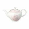 Burleigh Pottery Pink Asiatic Pheasants Large Teapot 7 Cups 800ml/1.5pt