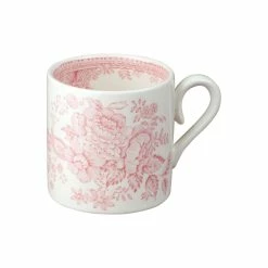 Burleigh Pottery Tableware Pink Asiatic Pheasants Mini Mug