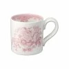 Burleigh Pottery Tableware Pink Asiatic Pheasants Mug Half Pint 284ml/0.5pt, Gift Boxed