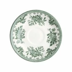 Burleigh Pottery Green Asiatic Pheasants Tea Saucer Tableware