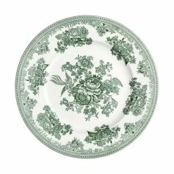 Burleigh Pottery Tableware Green Asiatic Pheasants 25.5cm Plate