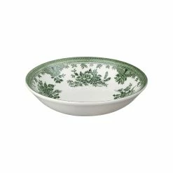 Burleigh Pottery Green Asiatic Pheasants Butter Pat Dish 12cm/4.75"