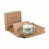 Burleigh Pottery Green Asiatic Pheasants Breakfast Cup Gift Set Gifting
