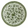 Burleigh Pottery Green Regal Peacock Plate 25cm