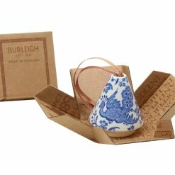 Burleigh Pottery Blue Regal Peacock Modeller's Decoration (Gift Box)