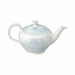 Burleigh Pottery Tableware Blue Asiatic Pheasants Small Teapot 3-4 Cup 400ml/0.75pt