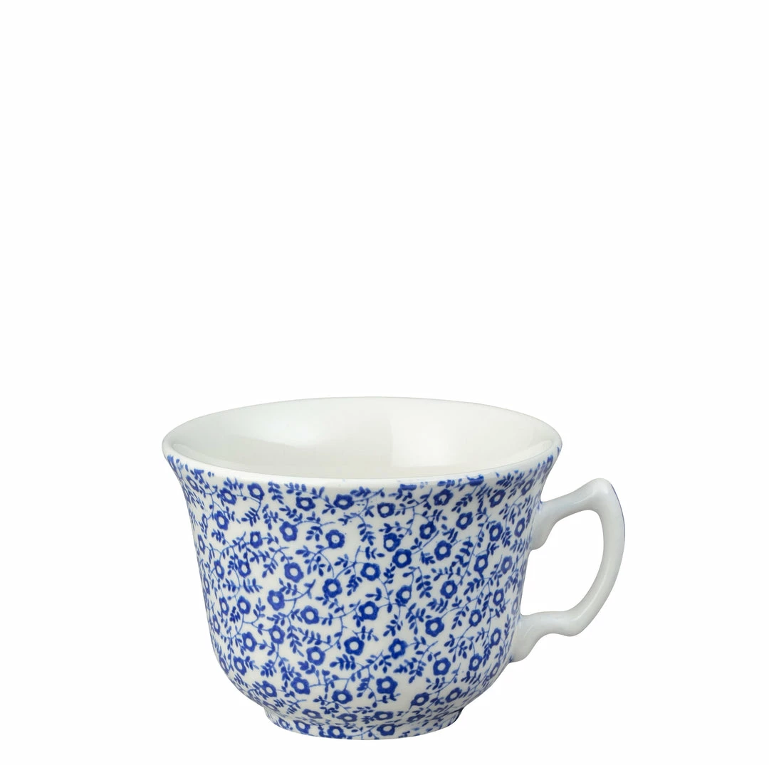 Burleigh Pottery Dark Blue Felicity Teacup Discontinued