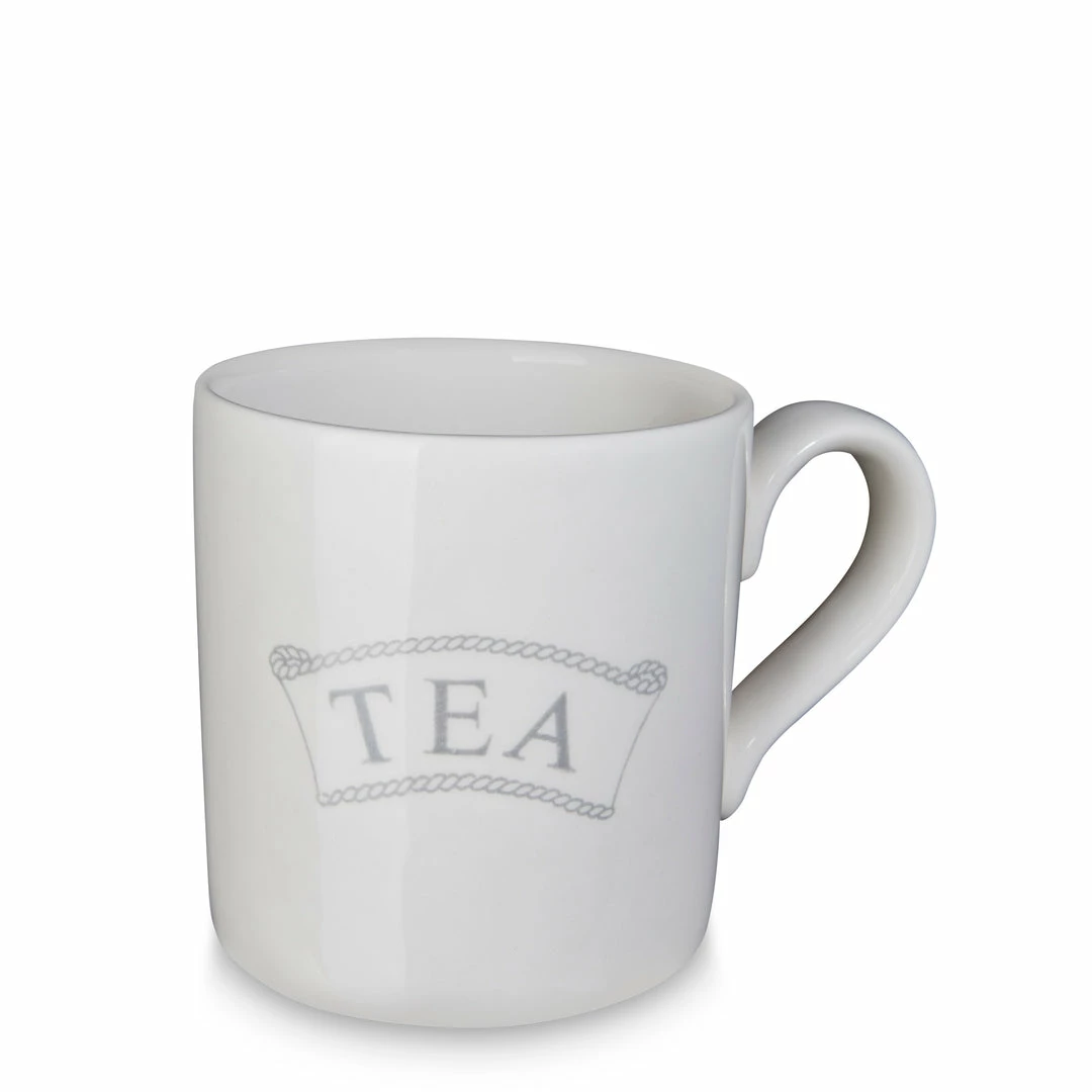 Burleigh Pottery Discontinued Dove Grey Pantry Tea Mug