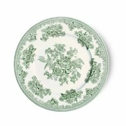 Burleigh Pottery Green Asiatic Pheasants 22cm Plate Seconds