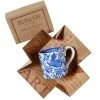 Burleigh Pottery Blue Regal Peacock Mug Half Pint 284ml/0.5pt, Gift Boxed