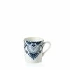 Burleigh Pottery Coffee Cups & Saucers Ink Blue Palisade Espresso Cup