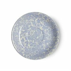 Burleigh Pottery Blue Burgess Chintz Breakfast Saucer Tableware