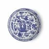 Burleigh Pottery Tableware Blue Regal Peacock Breakfast Saucer