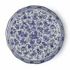 Burleigh Pottery Tableware Blue Regal Peacock Cake Plate 28cm/11"