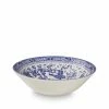 Burleigh Pottery Blue Regal Peacock Cereal Bowl 16cm/6.25" Tableware