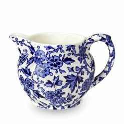 Burleigh Pottery Blue Arden Small Dutch Jug 284ml/0.5pt Tableware