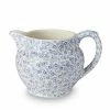 Burleigh Pottery Blue Felicity Small Dutch Jug 284ml/0.5pt