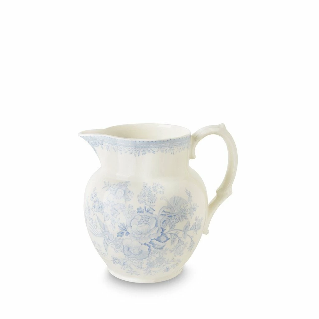 Burleigh Pottery Blue Asiatic Pheasants Etruscan Jug Small Seconds Offers