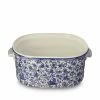 Burleigh Pottery Blue Regal Peacock Foot Bath Collections