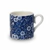 Burleigh Pottery Blue Calico Mini Mug Seconds