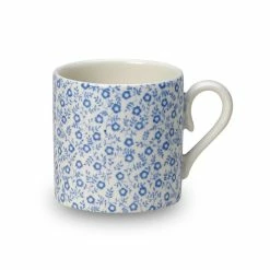 Burleigh Pottery Blue Felicity Mini Mug Tableware