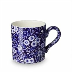 Burleigh Pottery Blue Calico Mug 375ml/0.66pt