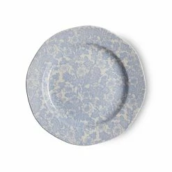 Burleigh Pottery Blue Burgess Chintz Plate 19cm/7.5"