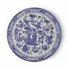 Burleigh Pottery Blue Regal Peacock Plate 17.5cm/7" Tableware