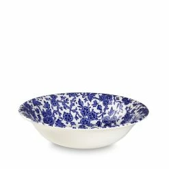 Burleigh Pottery Blue Arden Pudding / Soup Bowl 20cm/8" Seconds