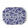 Burleigh Pottery Blue Arden Rectangular Platter 25cm/10"