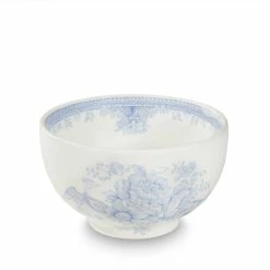 Burleigh Pottery Discontinued Blue Asiatic Pheasants Bowl 11cm/4.25"