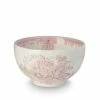 Burleigh Pottery Discontinued Pink Asiatic Pheasants Bowl 11cm/4.25"