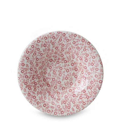 Burleigh Pottery Rose Pink Felicity Espresso Saucer Discontinued