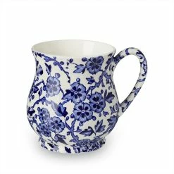 Burleigh Pottery Tableware Blue Arden Sandringham Mug Half Pint 284ml/0.5pt