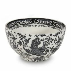 Burleigh Pottery Offers Black Regal Peacock Sugar Bowl 9.5cm/4" Seconds