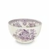 Burleigh Pottery Plum Asiatic Pheasants Mini Footed Bowl 12cm/5" Seconds