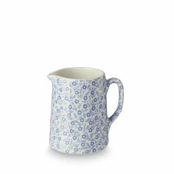 Burleigh Pottery Tableware Blue Felicity Mini Tankard Jug 160ml/ 0.25pt