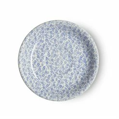Burleigh Pottery Blue Felicity Tea Saucer Seconds Offers