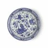 Burleigh Pottery Blue Regal Peacock Tea Saucer Seconds