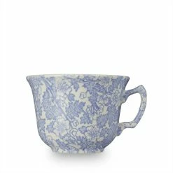 Burleigh Pottery Offers Blue Burgess Chintz Teacup 187ml/0.33pt Seconds