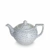 Burleigh Pottery Tableware Blue Felicity Small Teapot 3-4 Cup 400ml/0.75pt